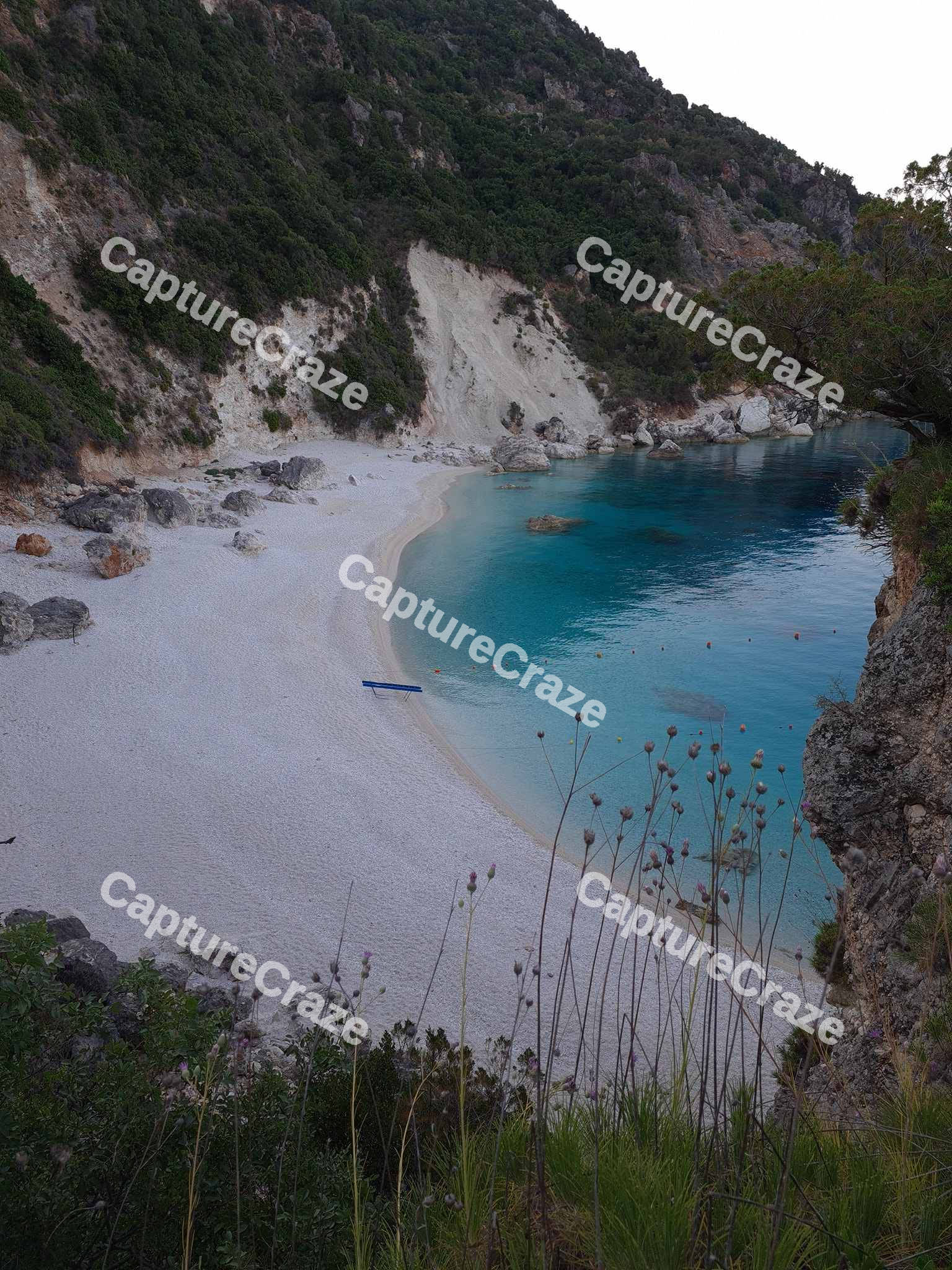 Beach with Island View